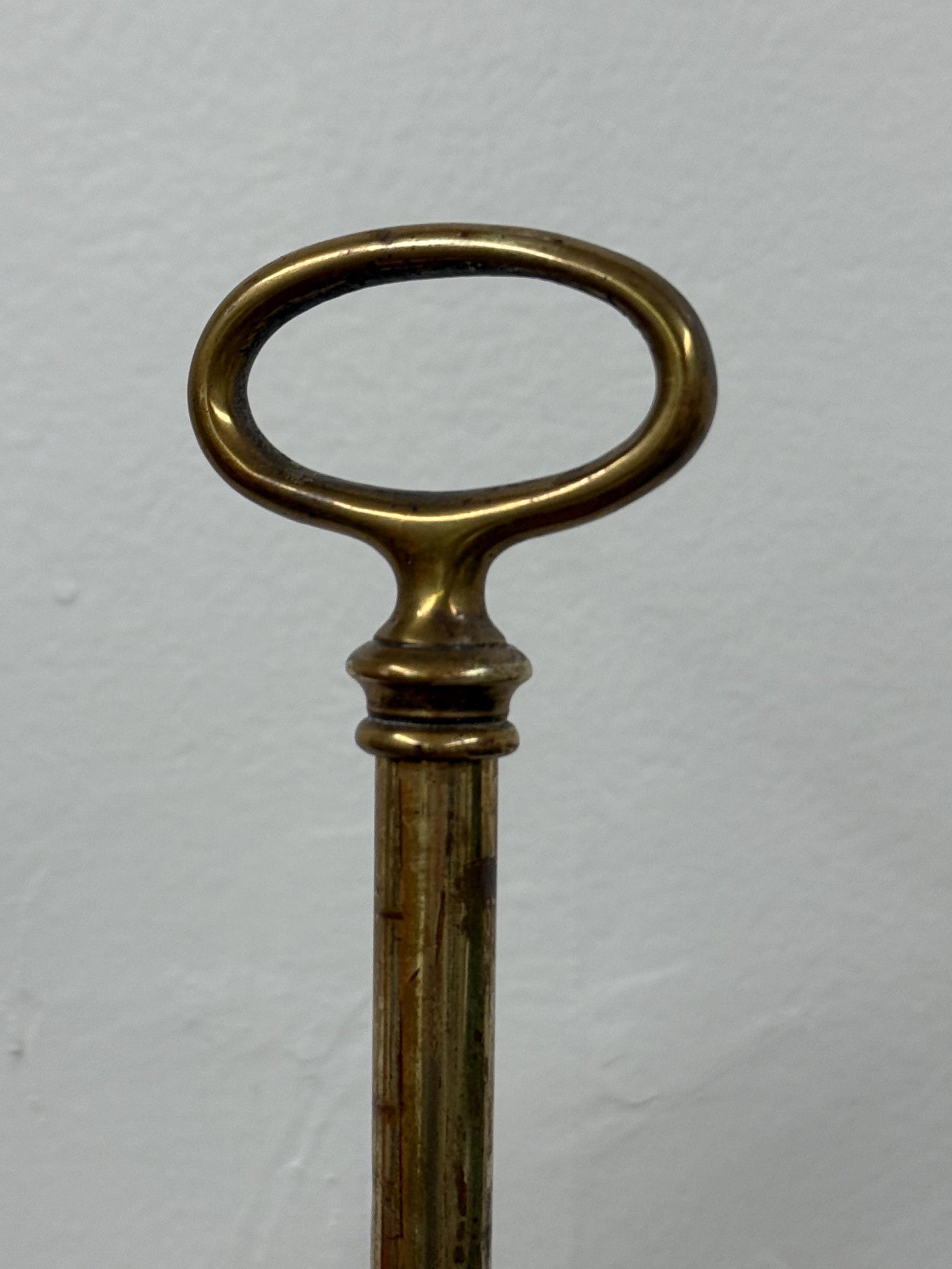 Refurbished Vintage Brass Student Lamp