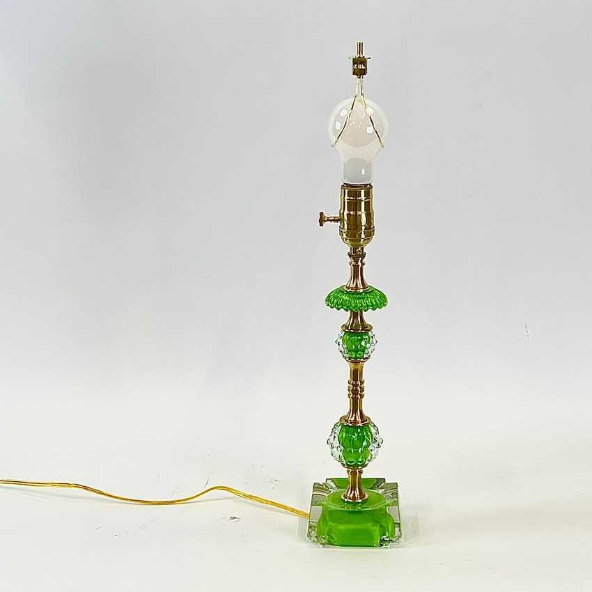 Emmitt - Electric Green Boudoir Lamp