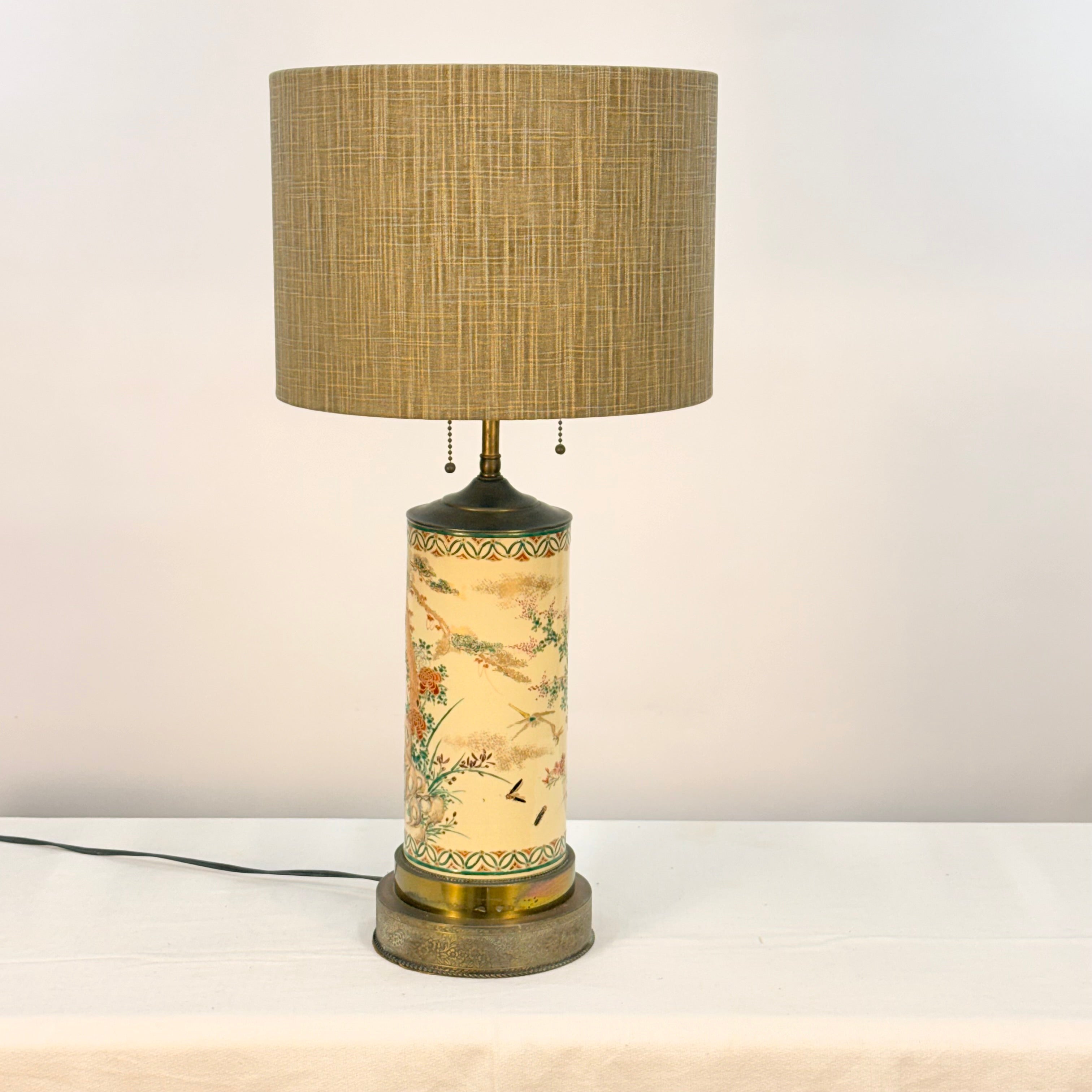 Japanese Cylinders Vase Lamp
