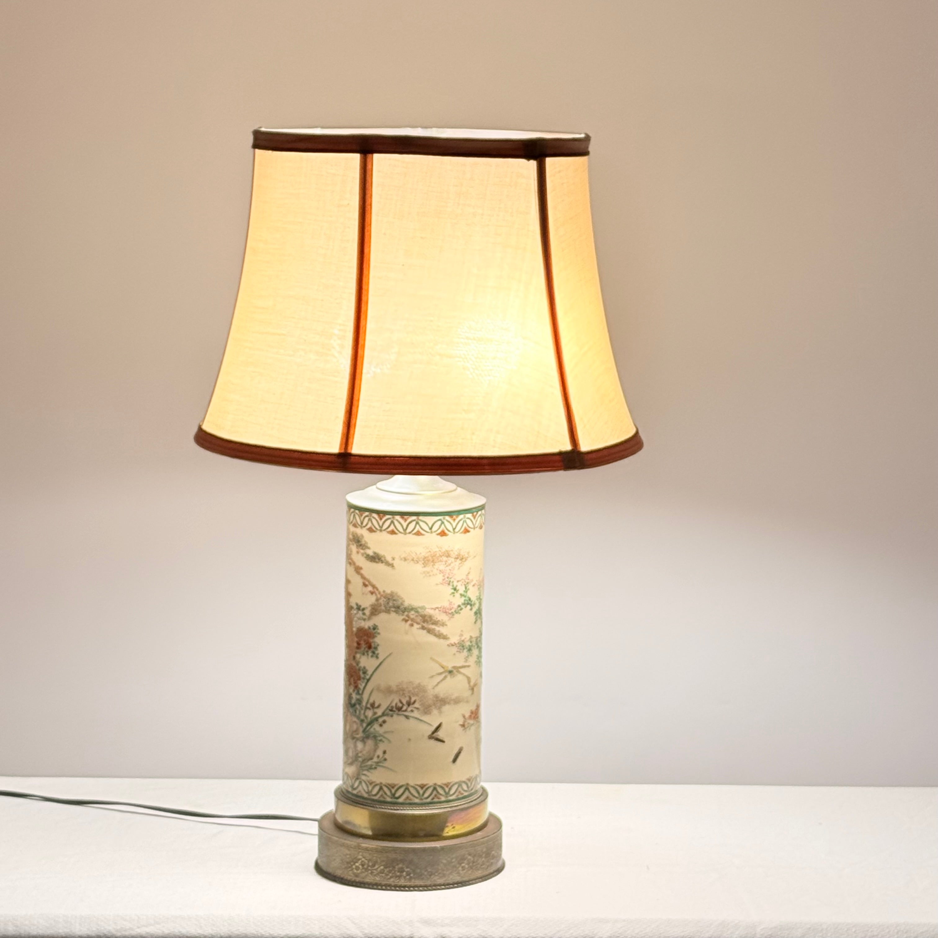 Japanese Cylinders Vase Lamp