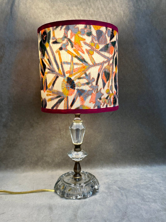 Botanical Silk Lampshade