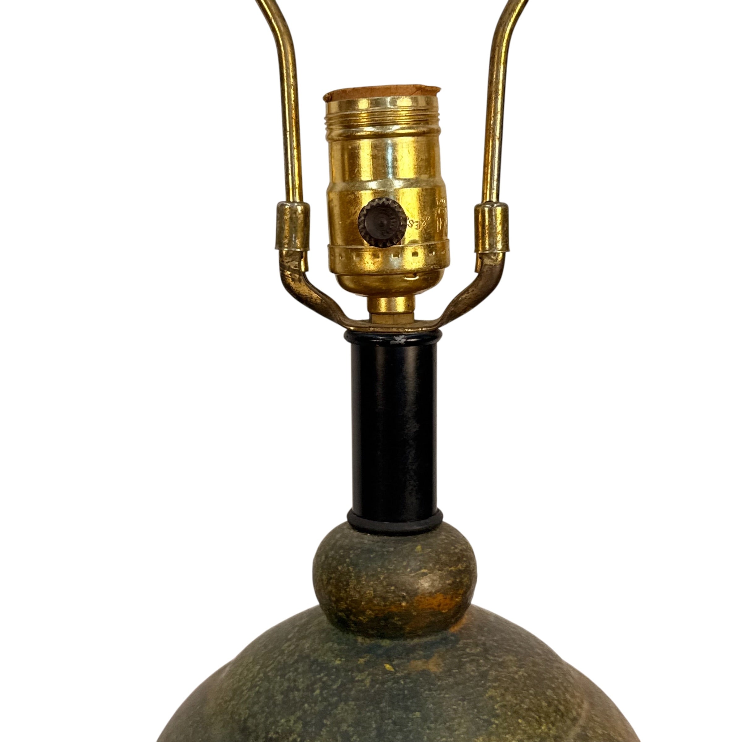 Aldo Londi for Bitossi Lamps Pair 6624 | Vintage Italian Ceramic Table Lamps | Mid Century Modern MCM Lighting
