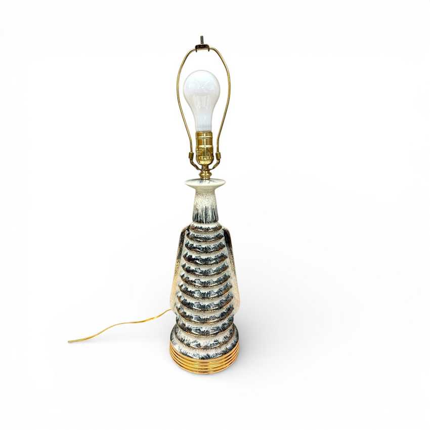 Atomic Style Ceramic Lamp