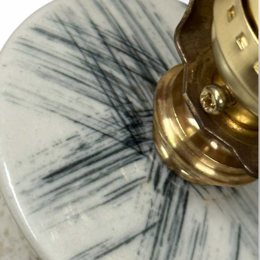 Atomic Style Ceramic Lamp