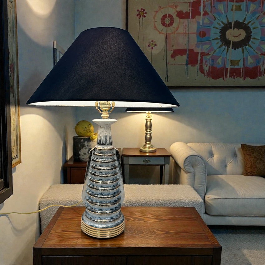 Atomic Style Ceramic Lamp