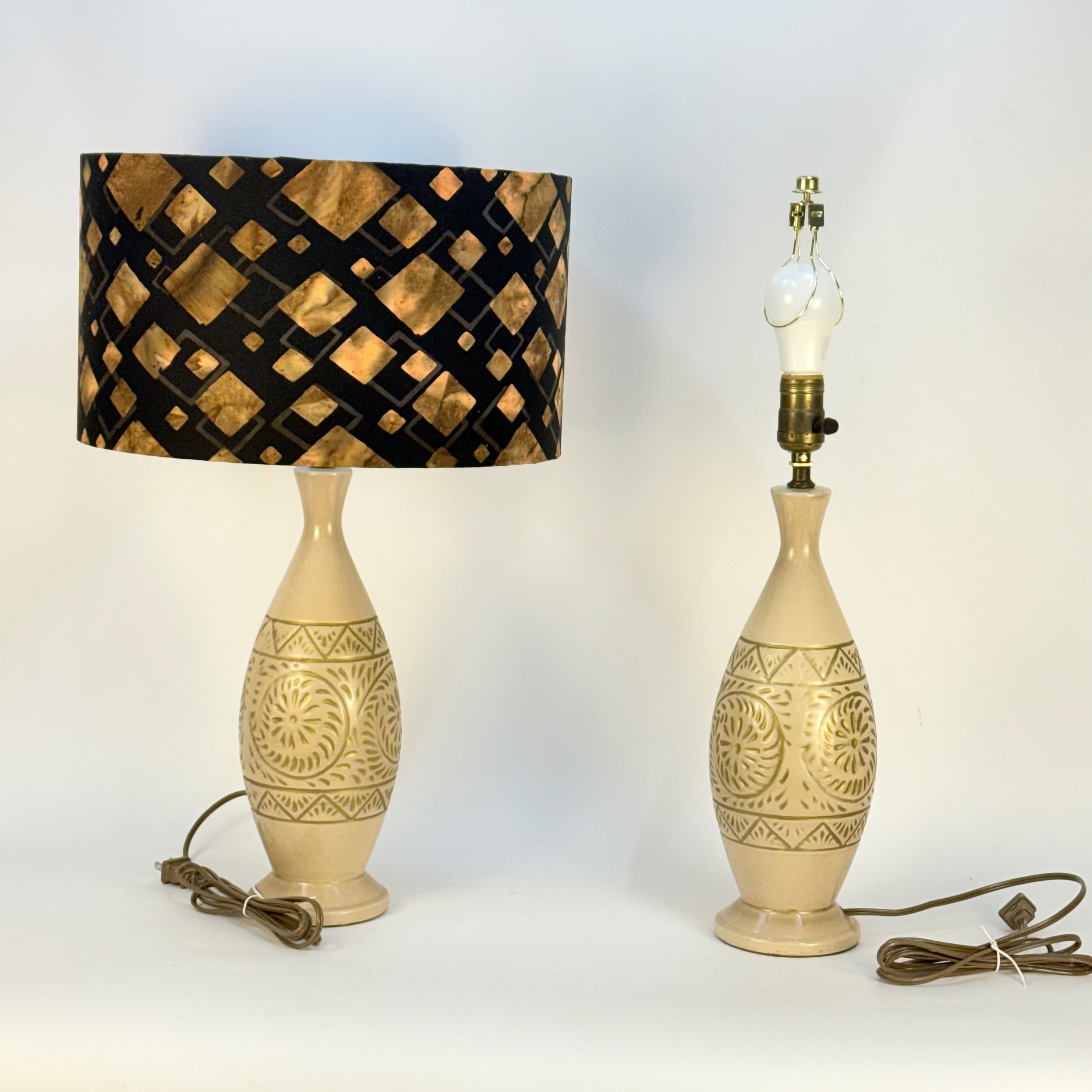 Diamond Batik - 14 inch Drum Shade