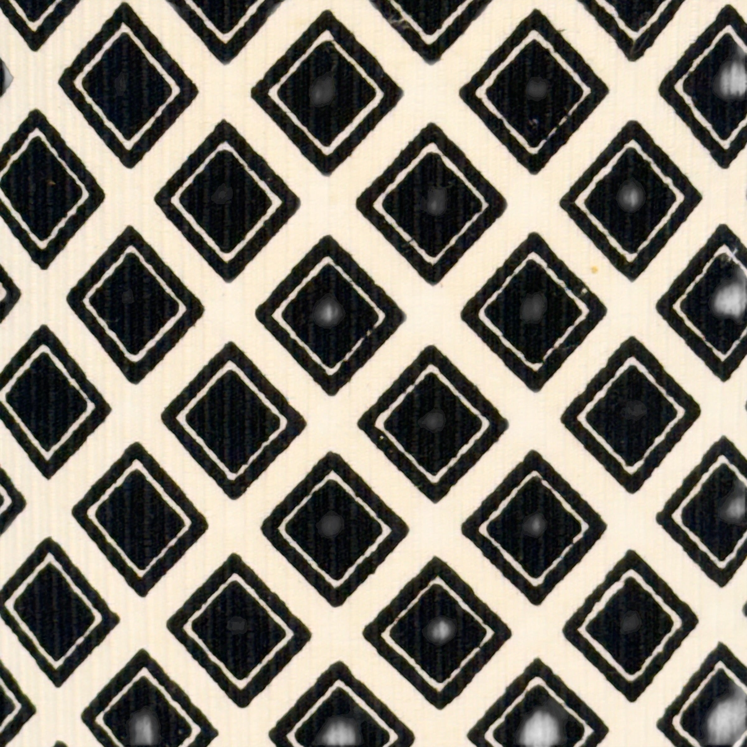 Black White Geometric Drum Lampshade – Diamond Square Pattern – Handmade Modern Lamp Shade – Multiple Sizes