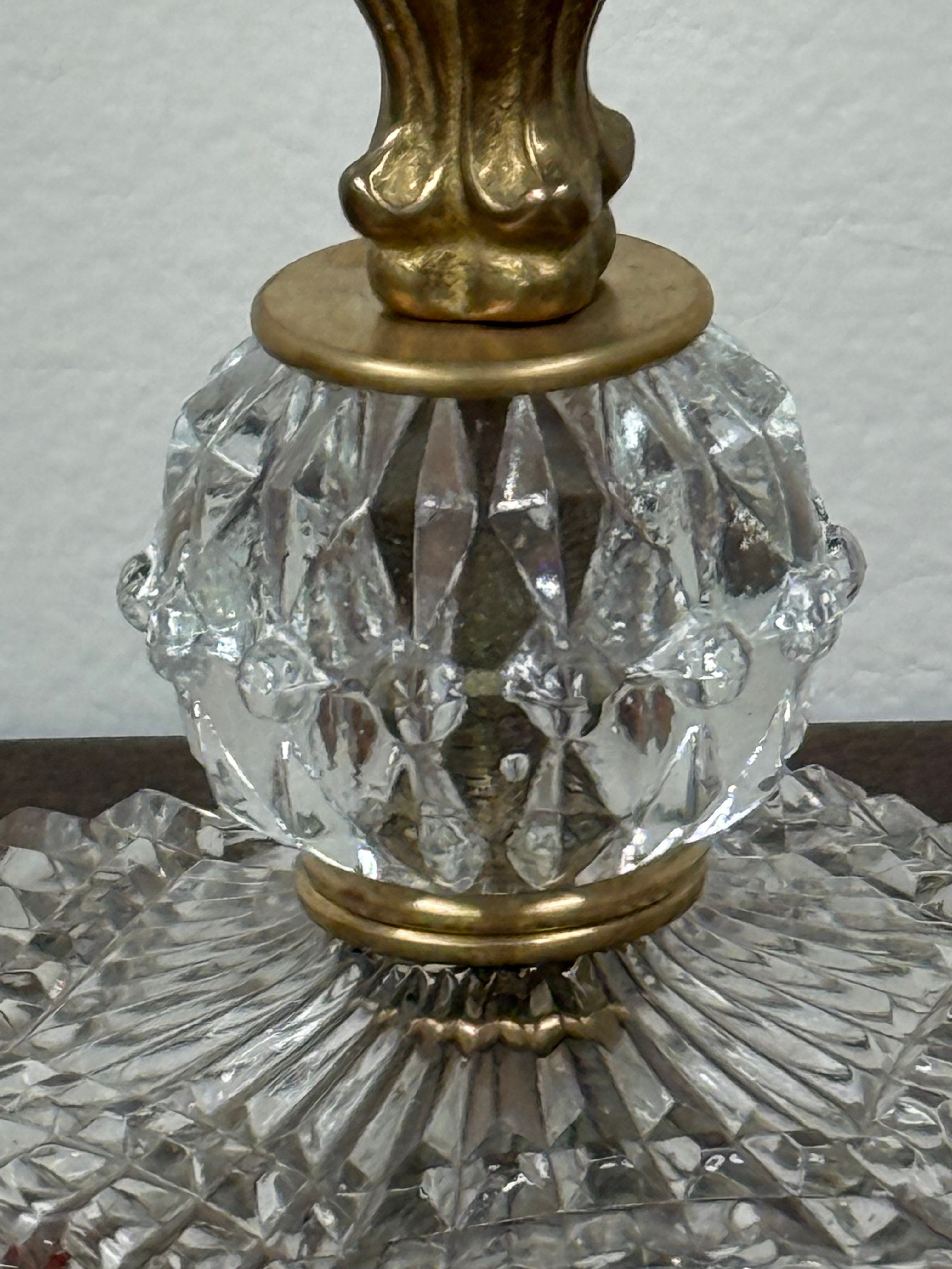 Brass and Glass Re-imagined Lamp