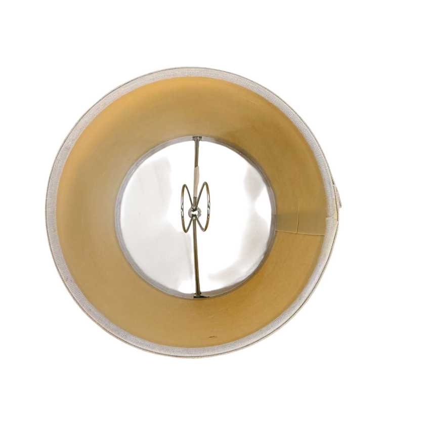 Vintage Andrea by Sadek Brass Pineapple Lamp with Shade | Hollywood Regency Boudoir Accent Lamp