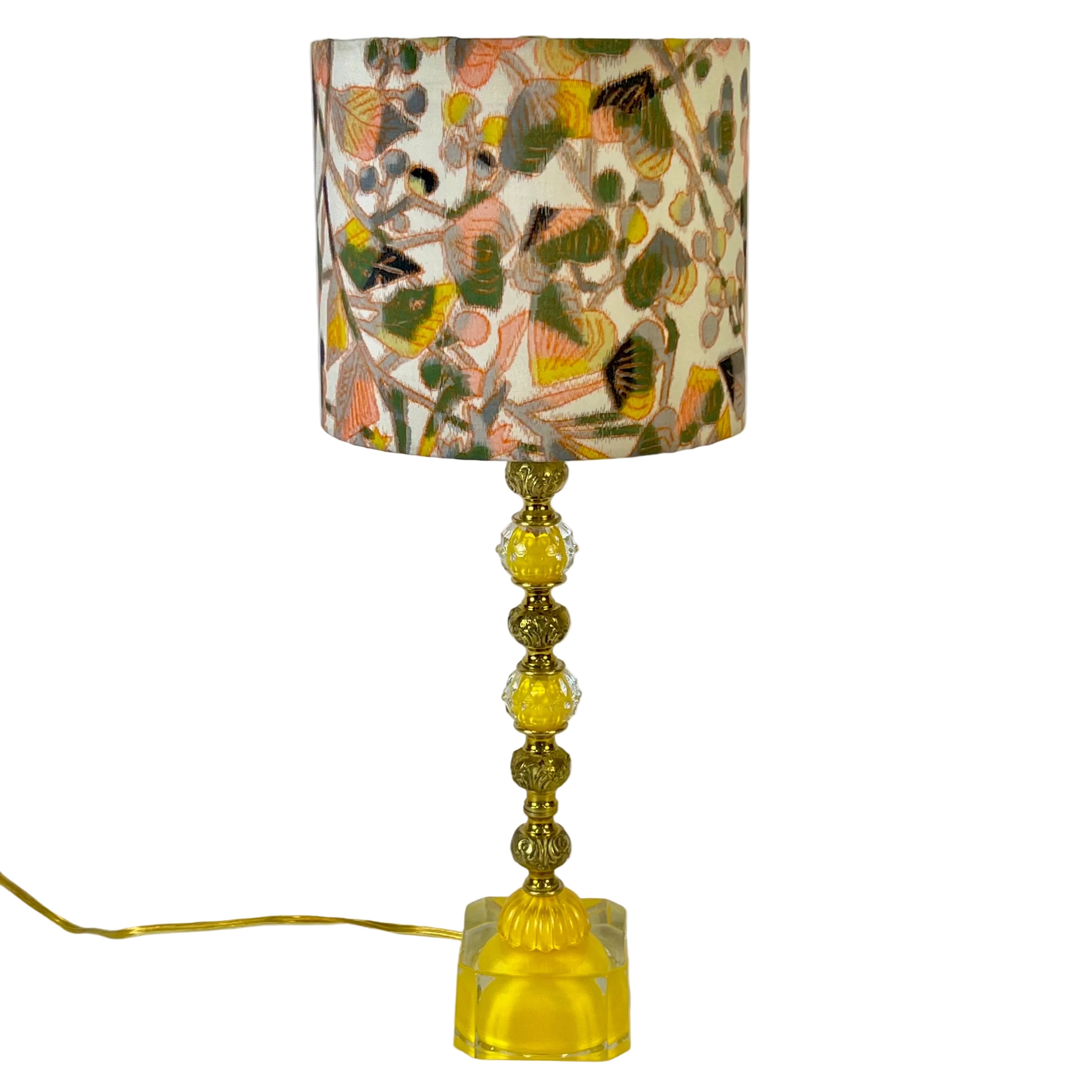 Camille - Canary Yellow Lamp
