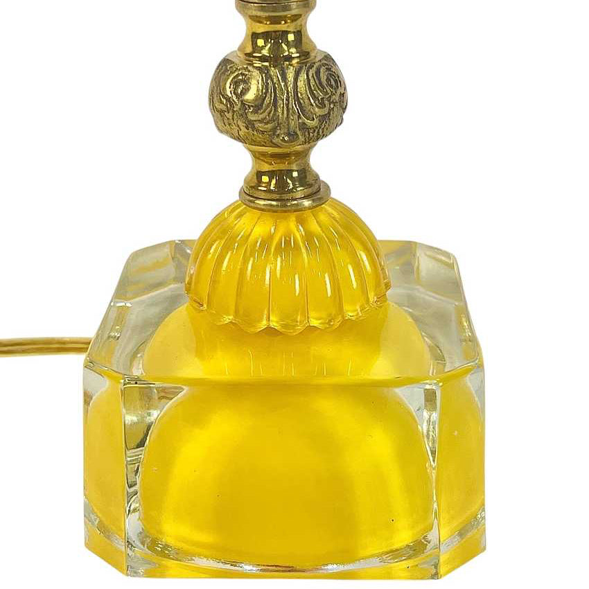 Camille - Canary Yellow Lamp