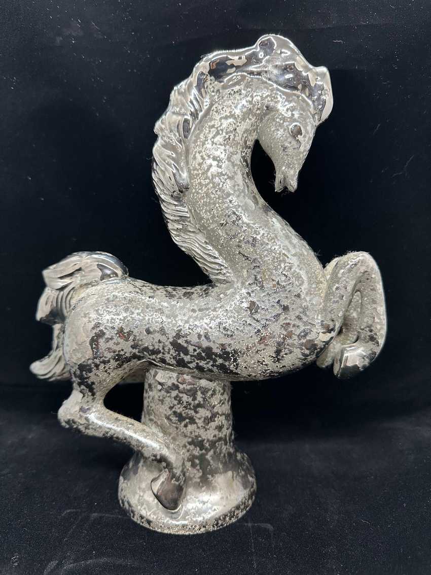 Sasha Brastoff Crushed Diamond Finish Ceramic Horse