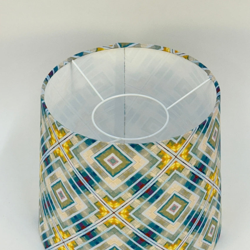 Lantern Sparkle Geometric Pattern - 12 inch Medium Empire Shade