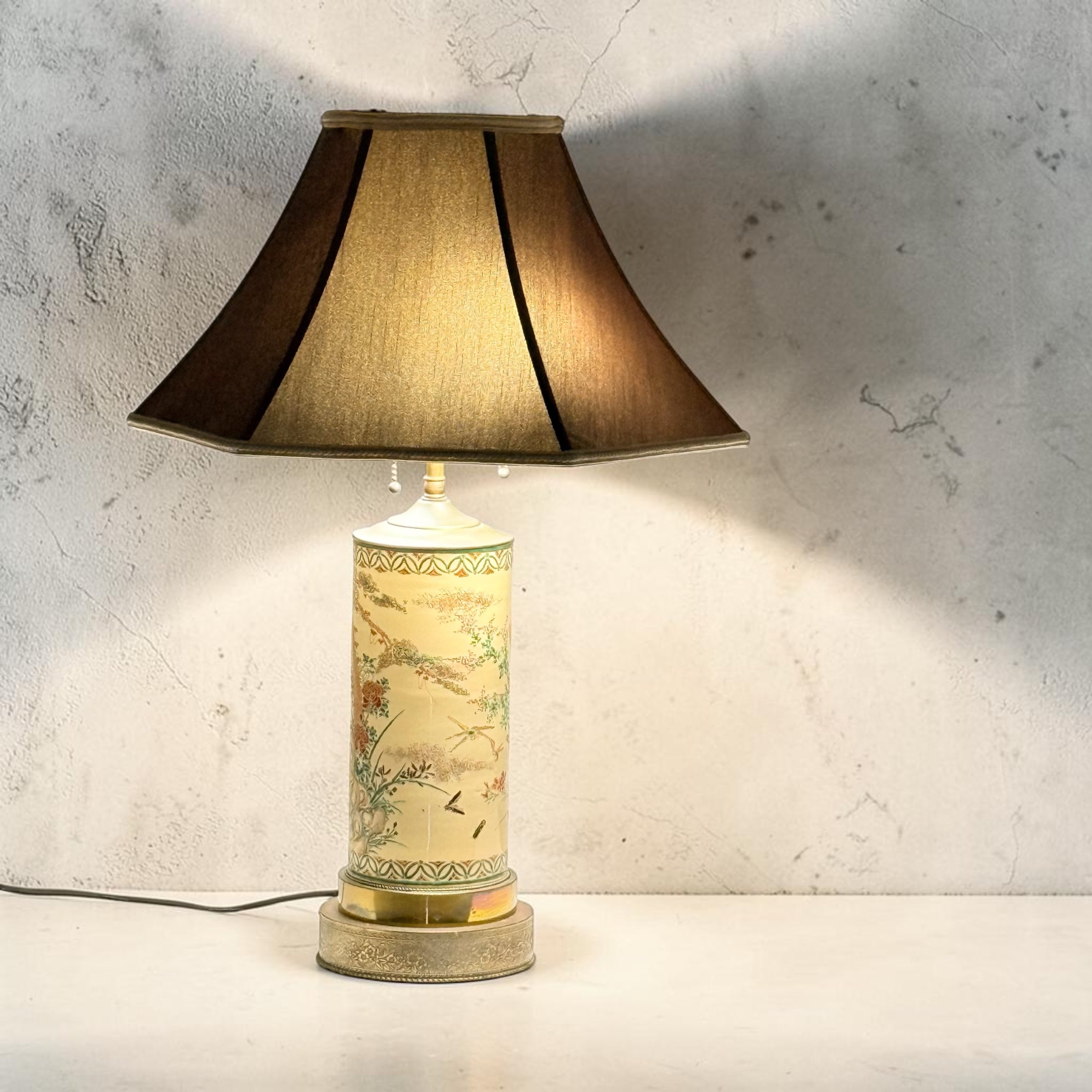 Japanese Cylinders Vase Lamp