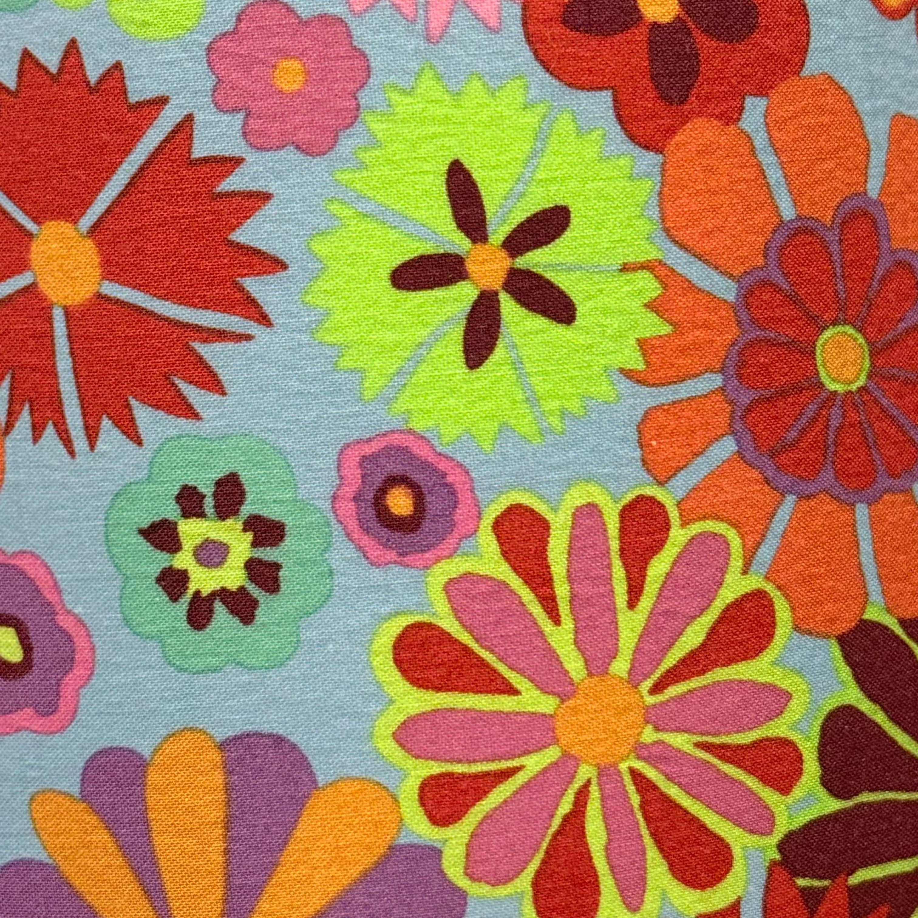 Small Cone Shade in Folk Flower Fabric by Kaffe Fassettt