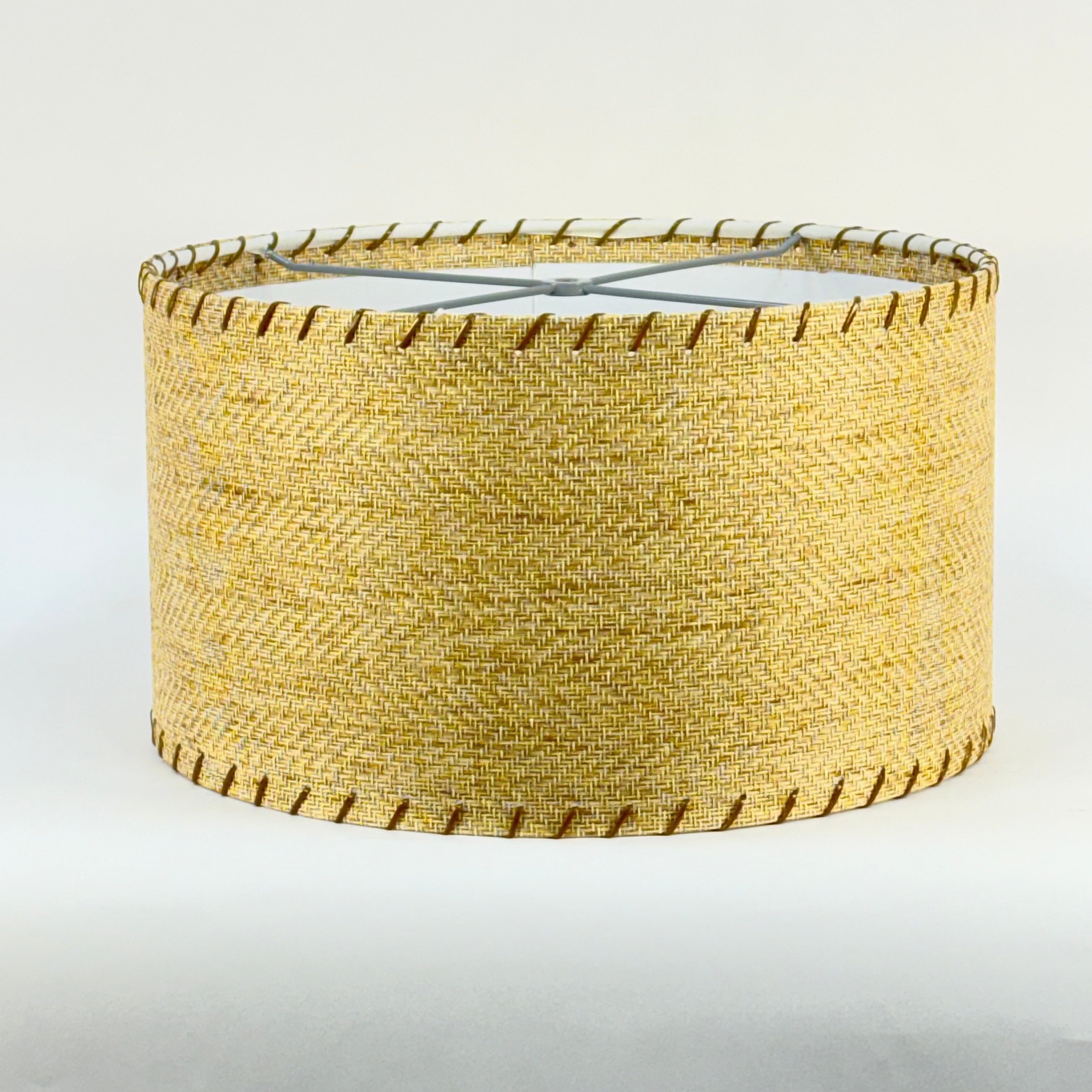 Grasscloth - 16 inch Drum Shade