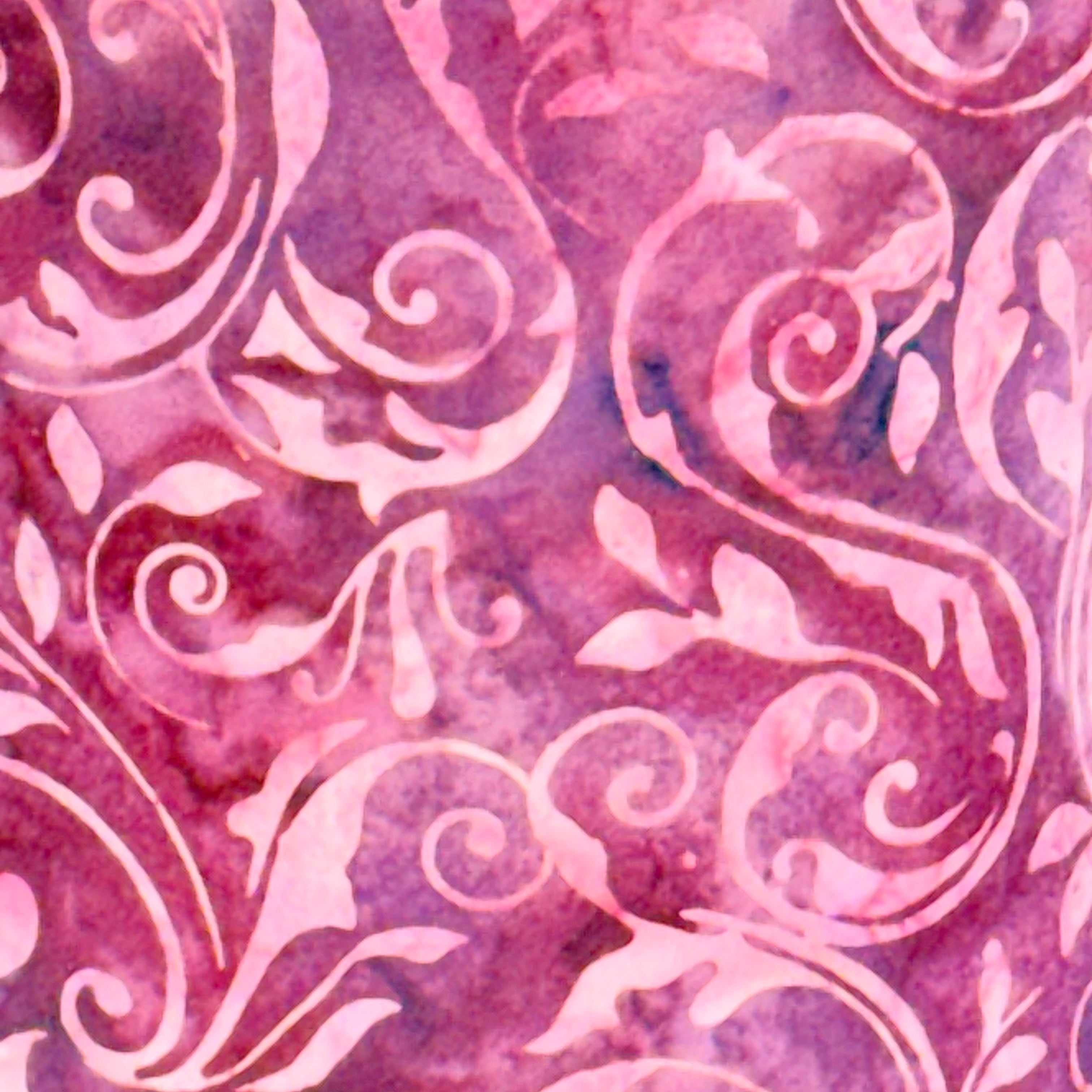 Magenta and Pink Batik  - 6 inch Drum Shade