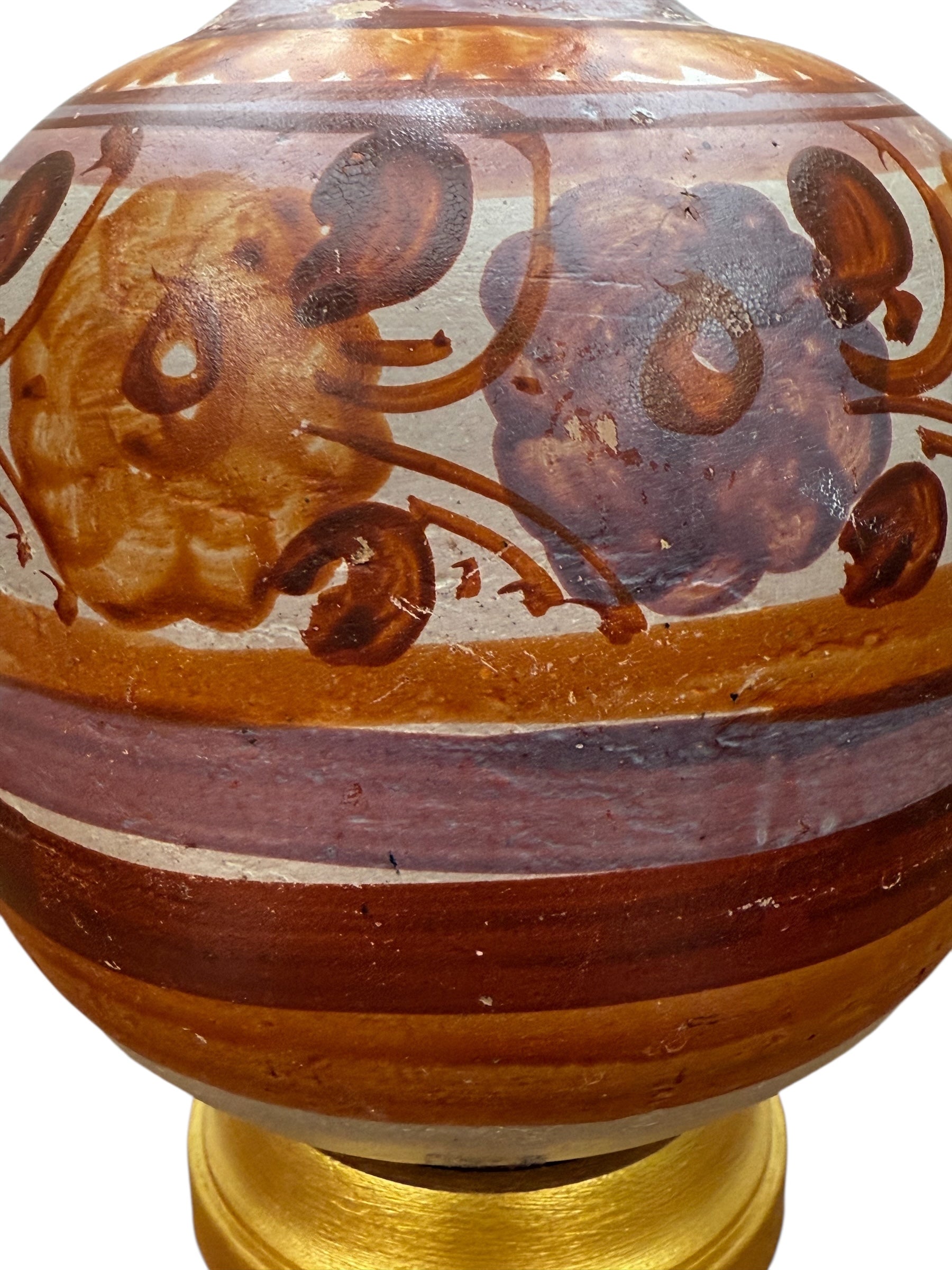 Mexican Pottery Water Jug Lamp