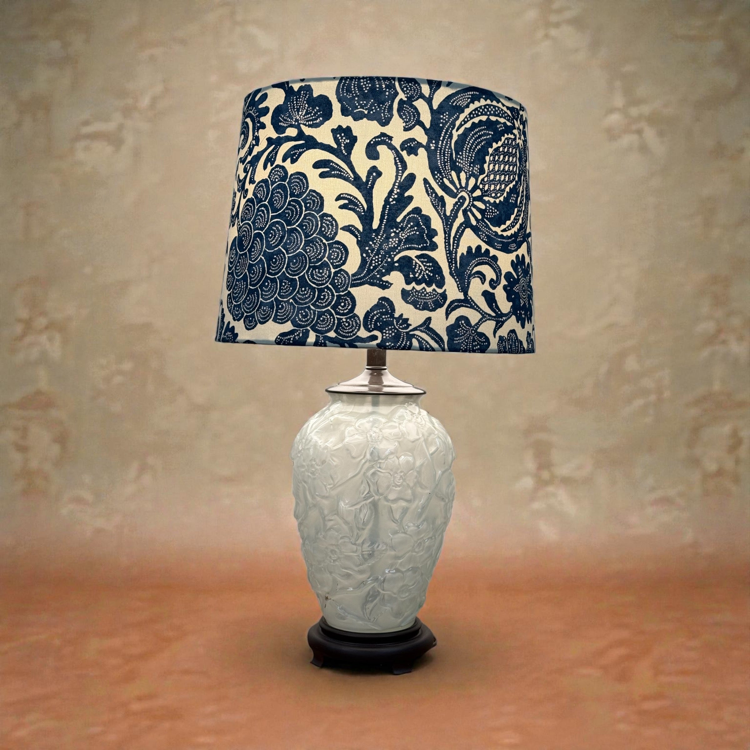 Phoenix Glass Vase Lamp