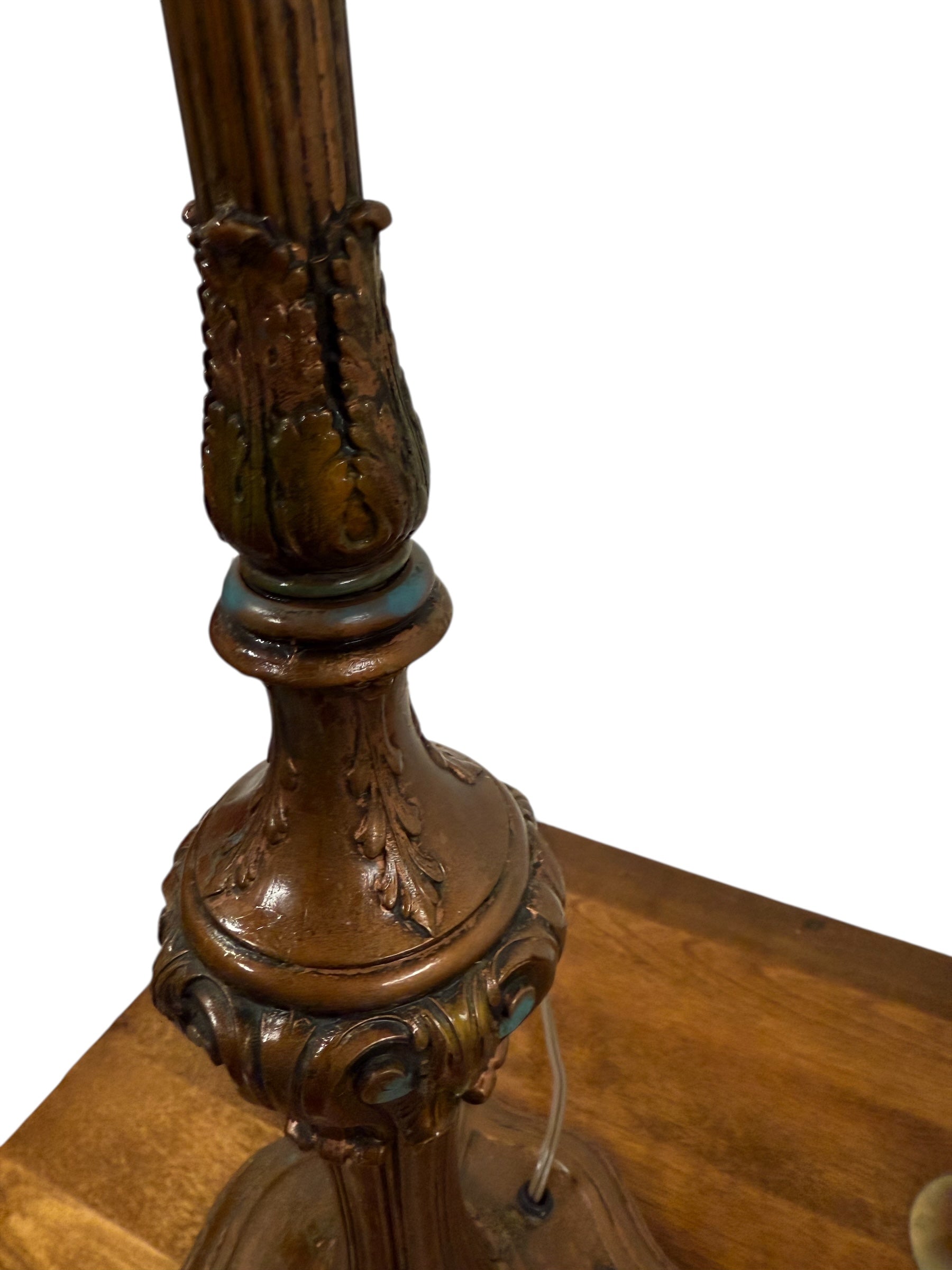 Reverse Painted Lamp