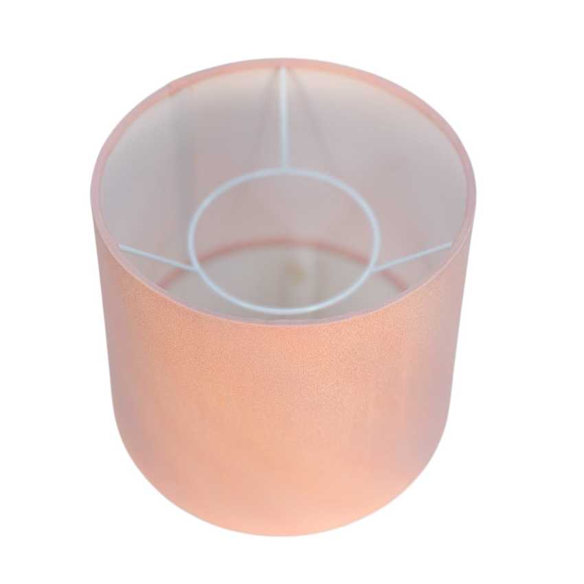 Light Pink Japanese Silk Empire Lampshade | Handmade Komon Fabric Shade | Small or Medium