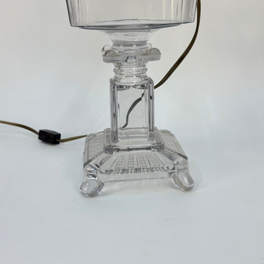 Riley and Co. Hollow Stem Oil Lamp - Electrified