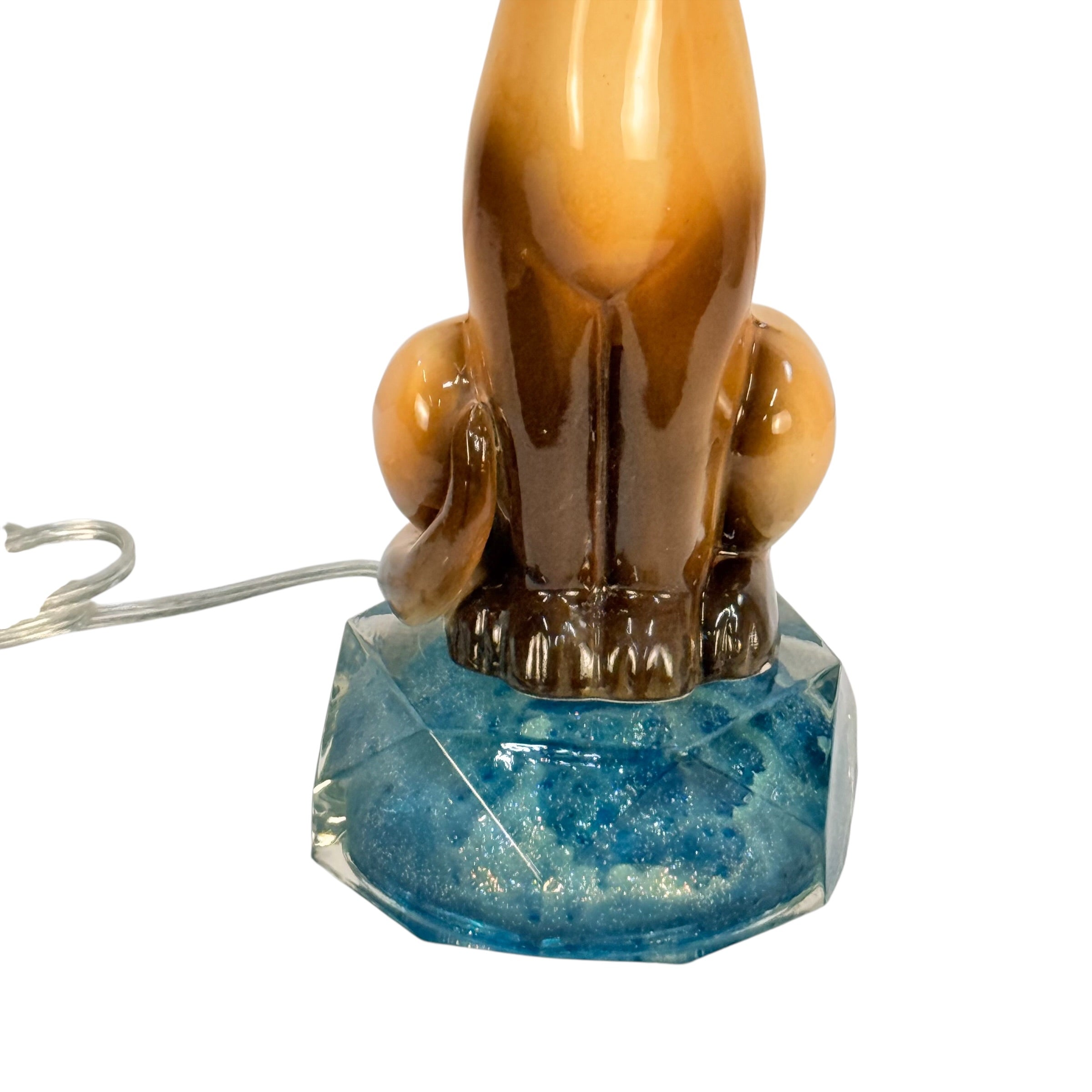 Vintage Siamese Cat Table Lamp | Ceramic Cat Lamp | Mid Century Cat Lamp | Hollywood Regency | Cat Lover Gift