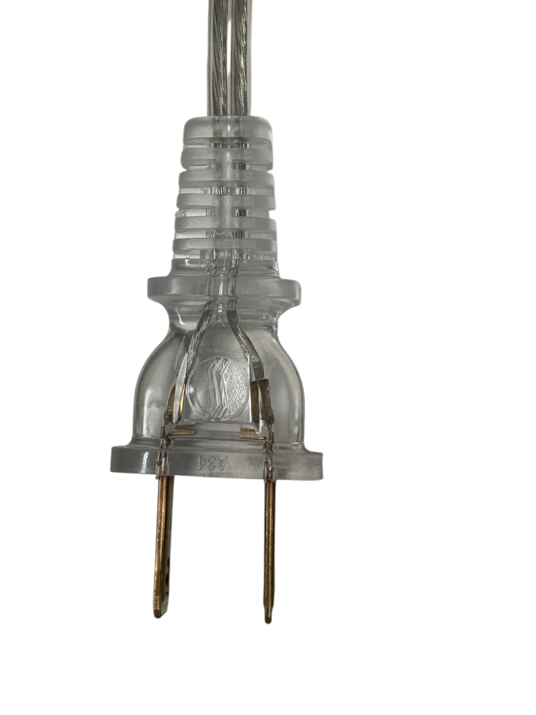 Swirled Glass Tall Lamp