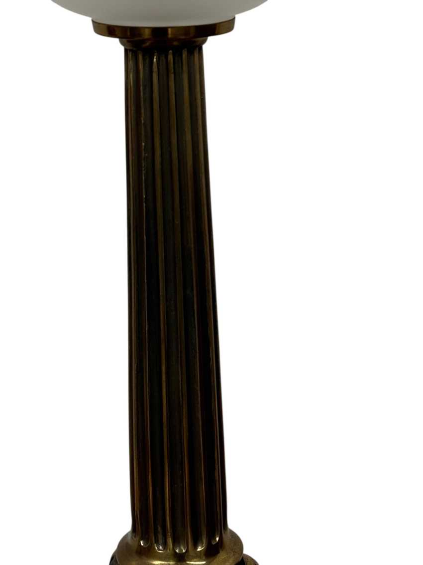 Tall Mid Century Column Lamp