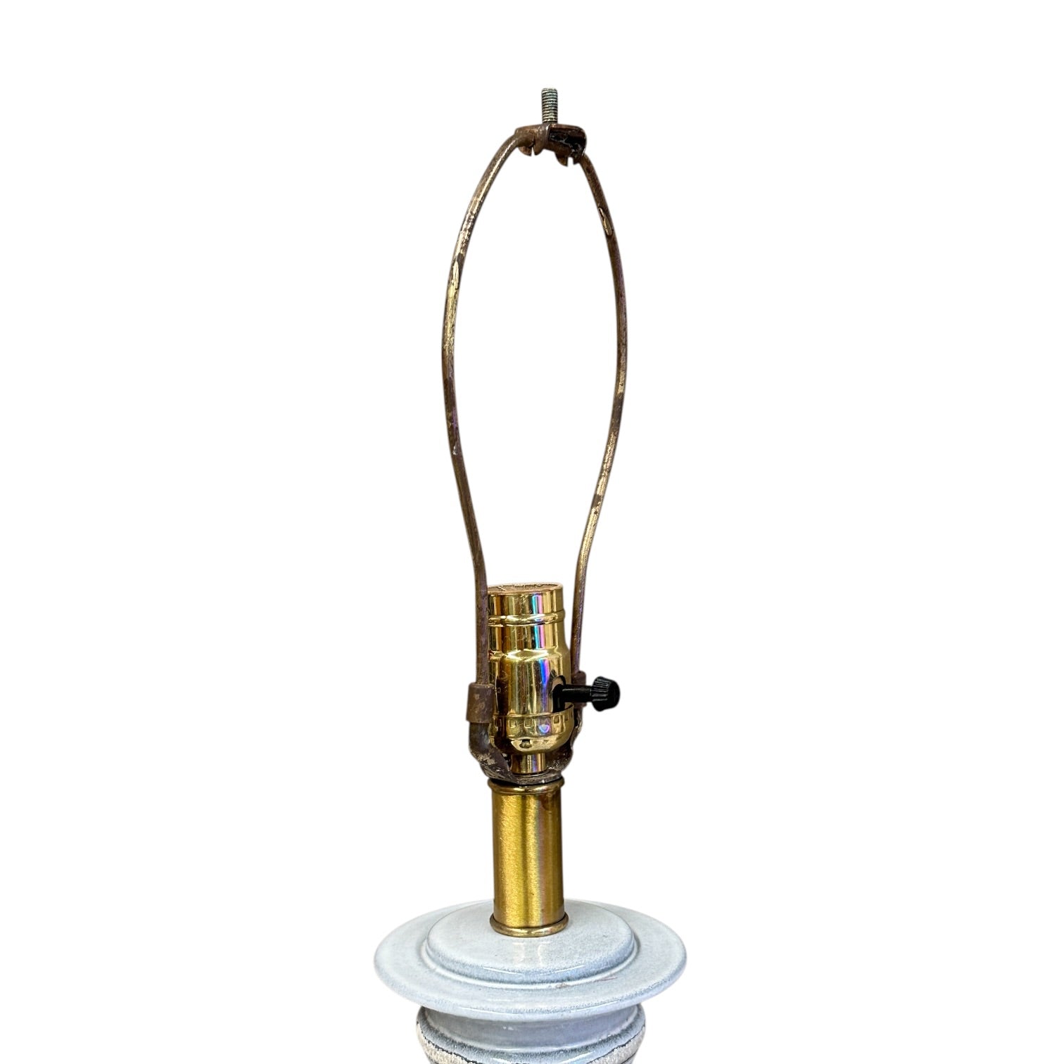 Vintage Fluted Column Table Lamp | Greek Revival Style | Tall 31" Architectural Lamp | Rewired