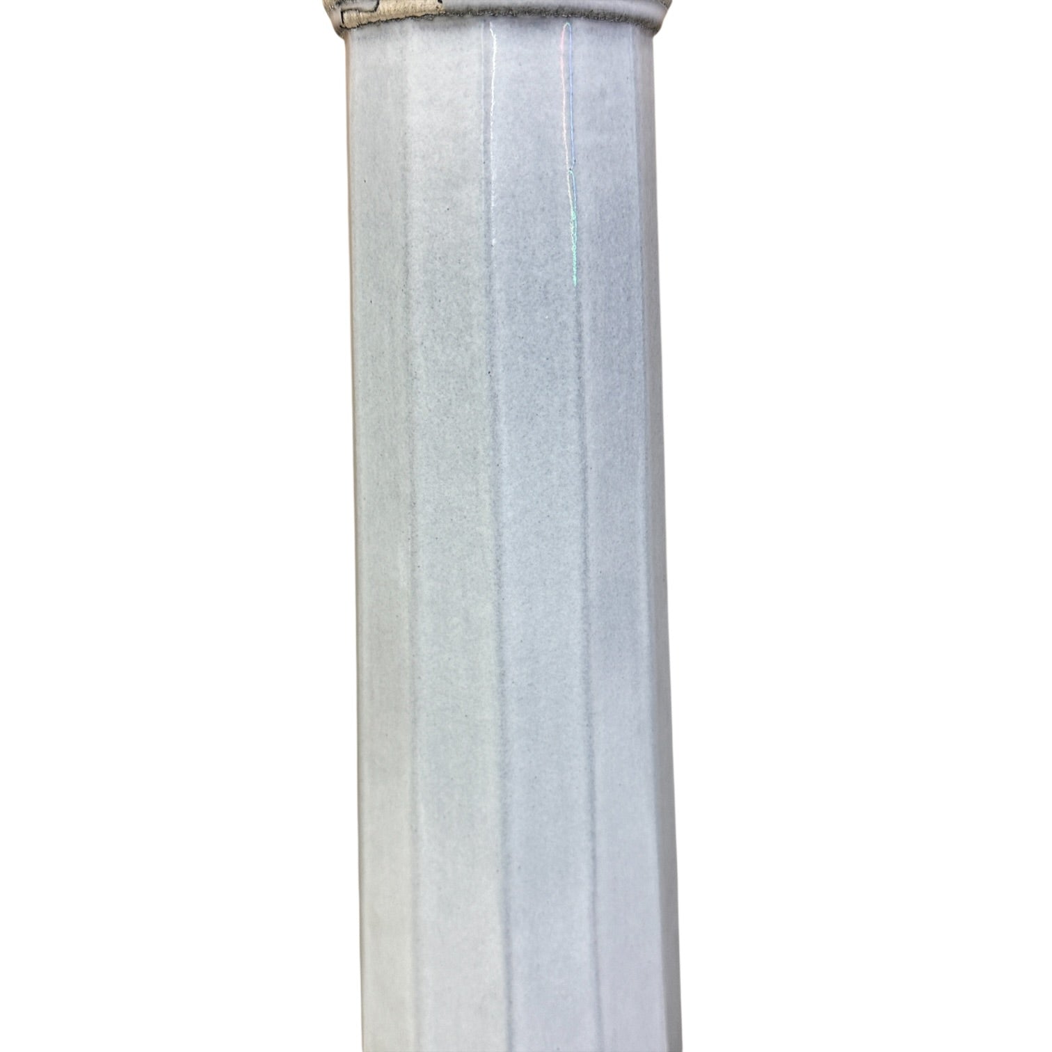 Vintage Fluted Column Table Lamp | Greek Revival Style | Tall 31" Architectural Lamp | Rewired