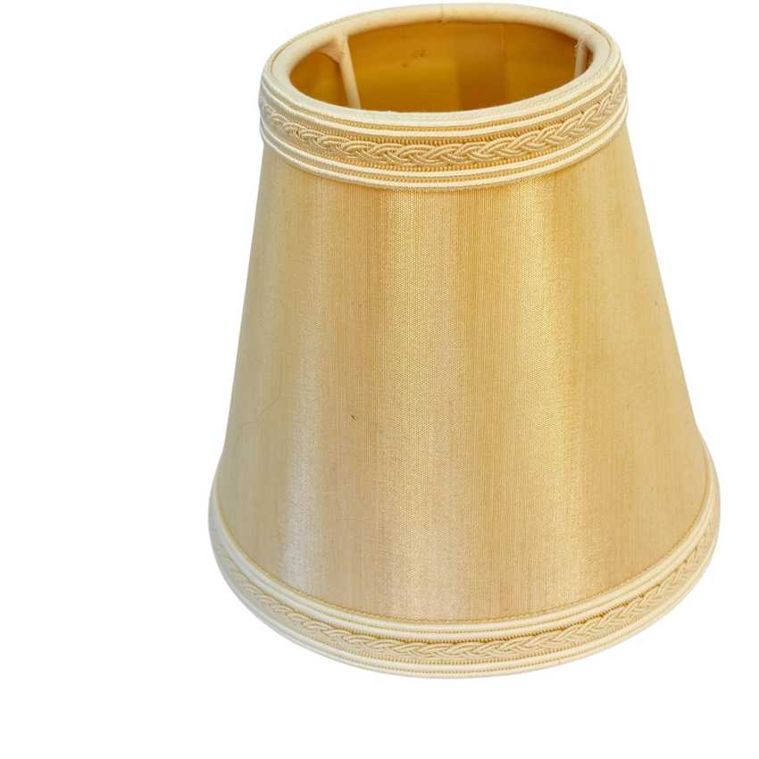 Vintage Mini Pottery Table Lamp with Ivory Shade | Small Cream Ceramic Accent Lamp | Wood Base | Cottage Bedside Lighting