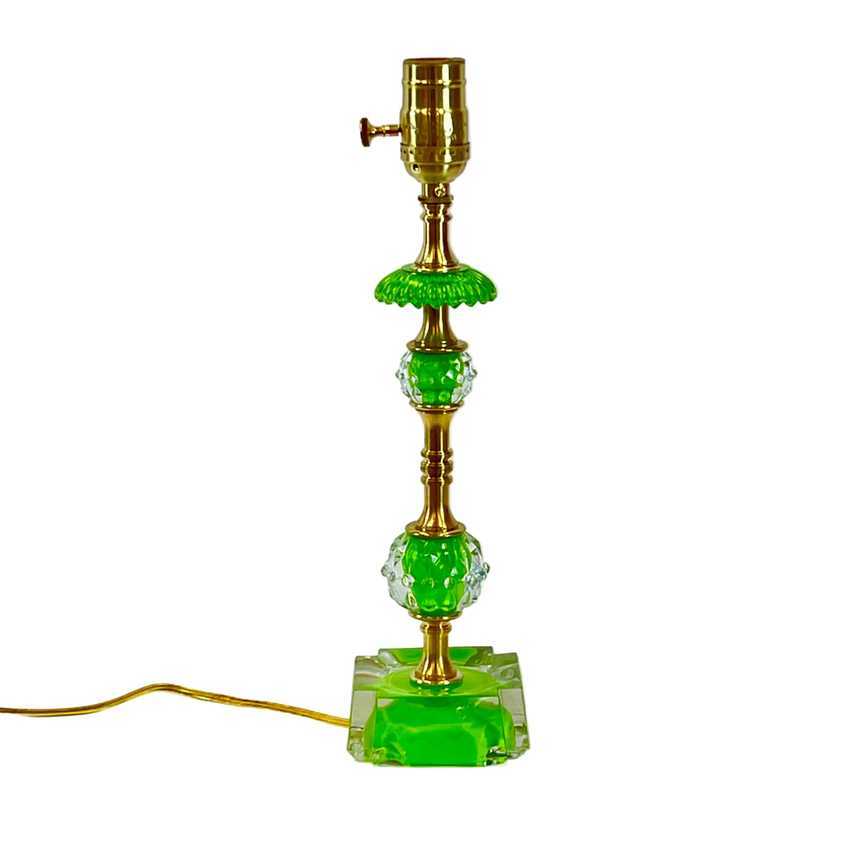 Emmitt - Electric Green Boudoir Lamp