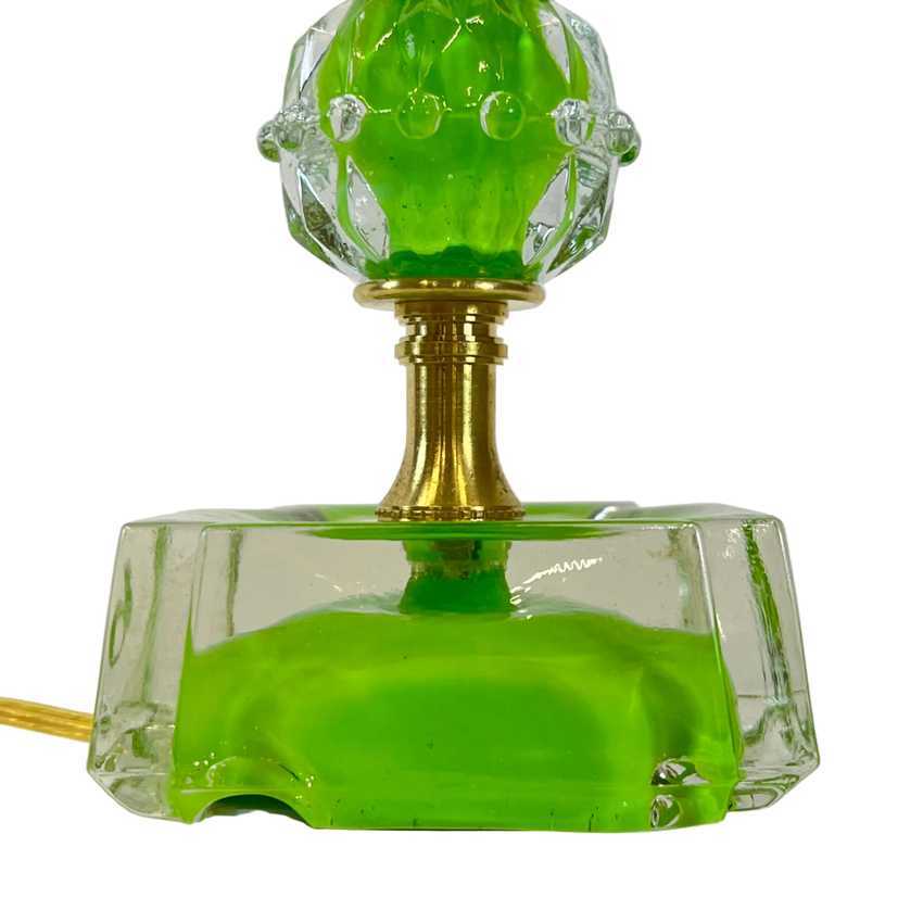 Emmitt - Electric Green Boudoir Lamp