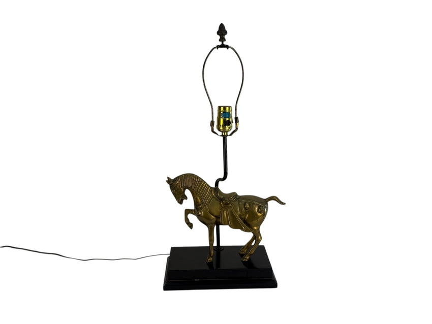 Brass Warhorse Lamp