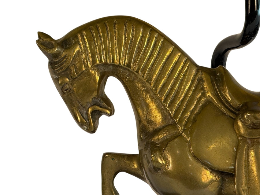 Brass Warhorse Lamp