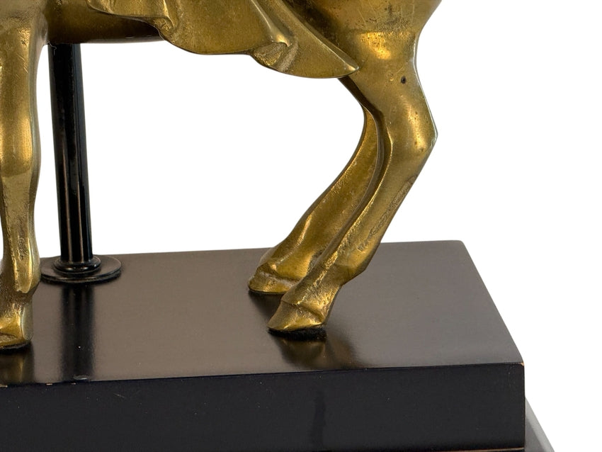 Brass Warhorse Lamp