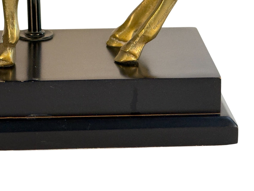 Brass Warhorse Lamp