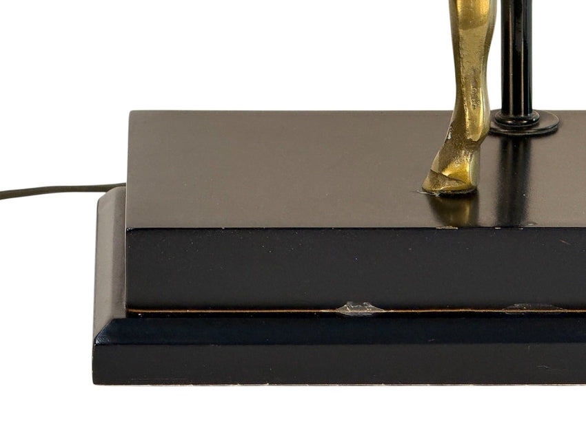 Brass Warhorse Lamp