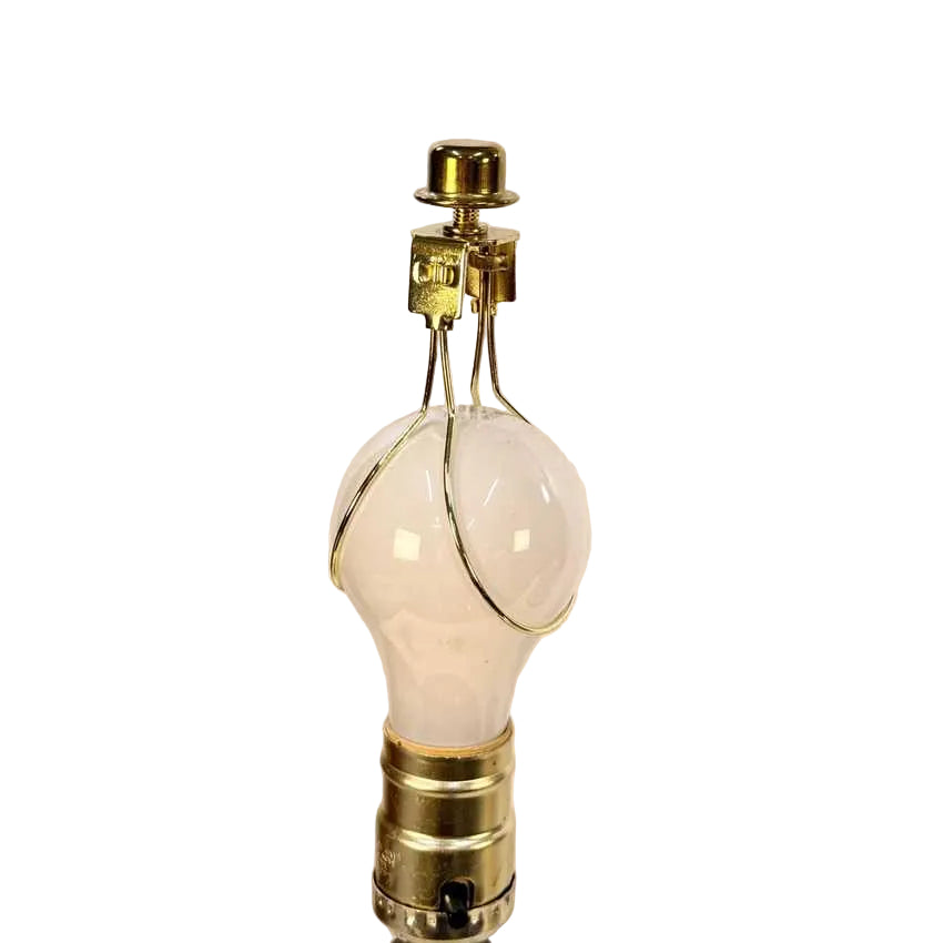 Fancy Brass Candlestick Lamp