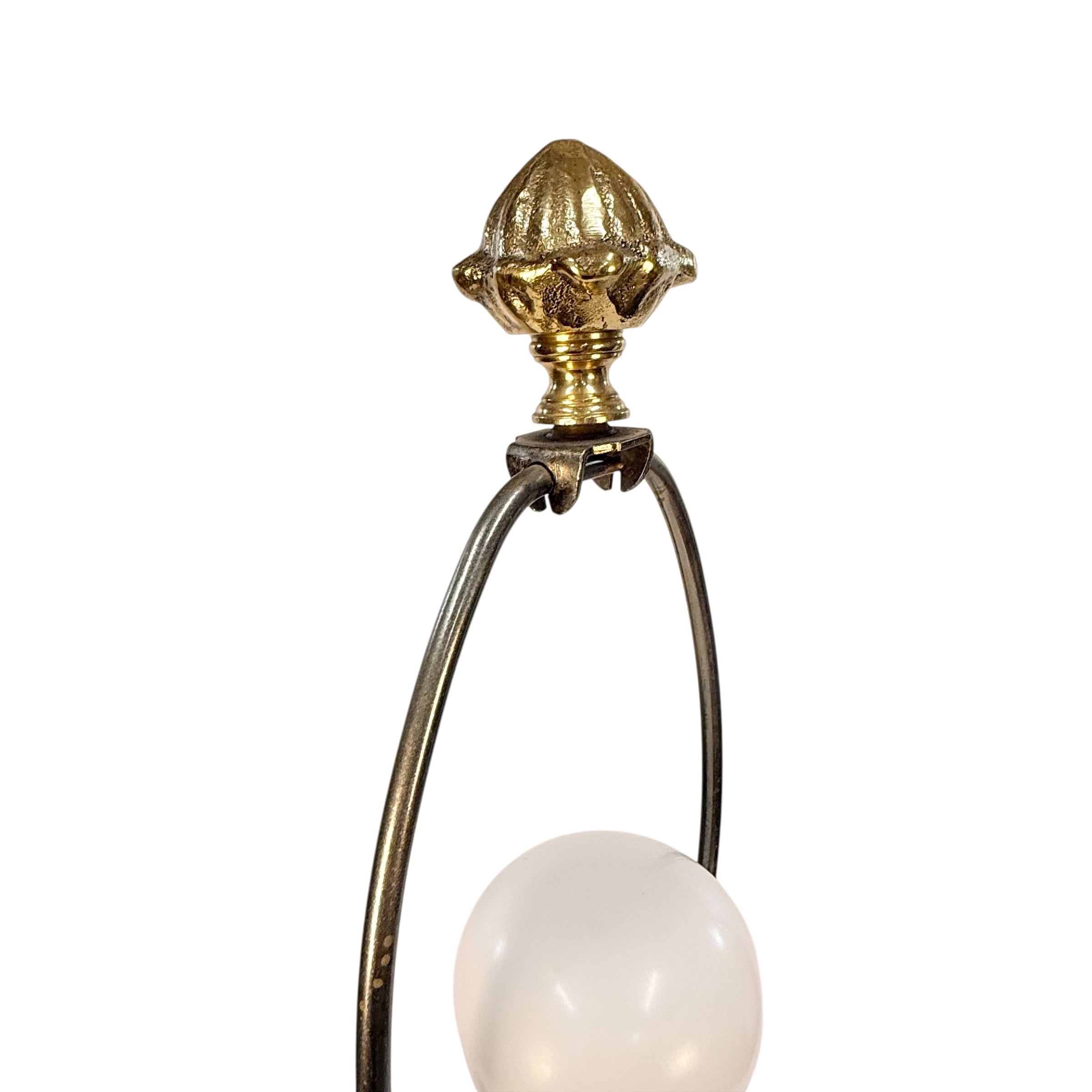 Chinese Chelsea House Vintage Pavillion Lamp, Bronze Pagoda Table Lamp, Chinoiserie Architectural Accent Lamp