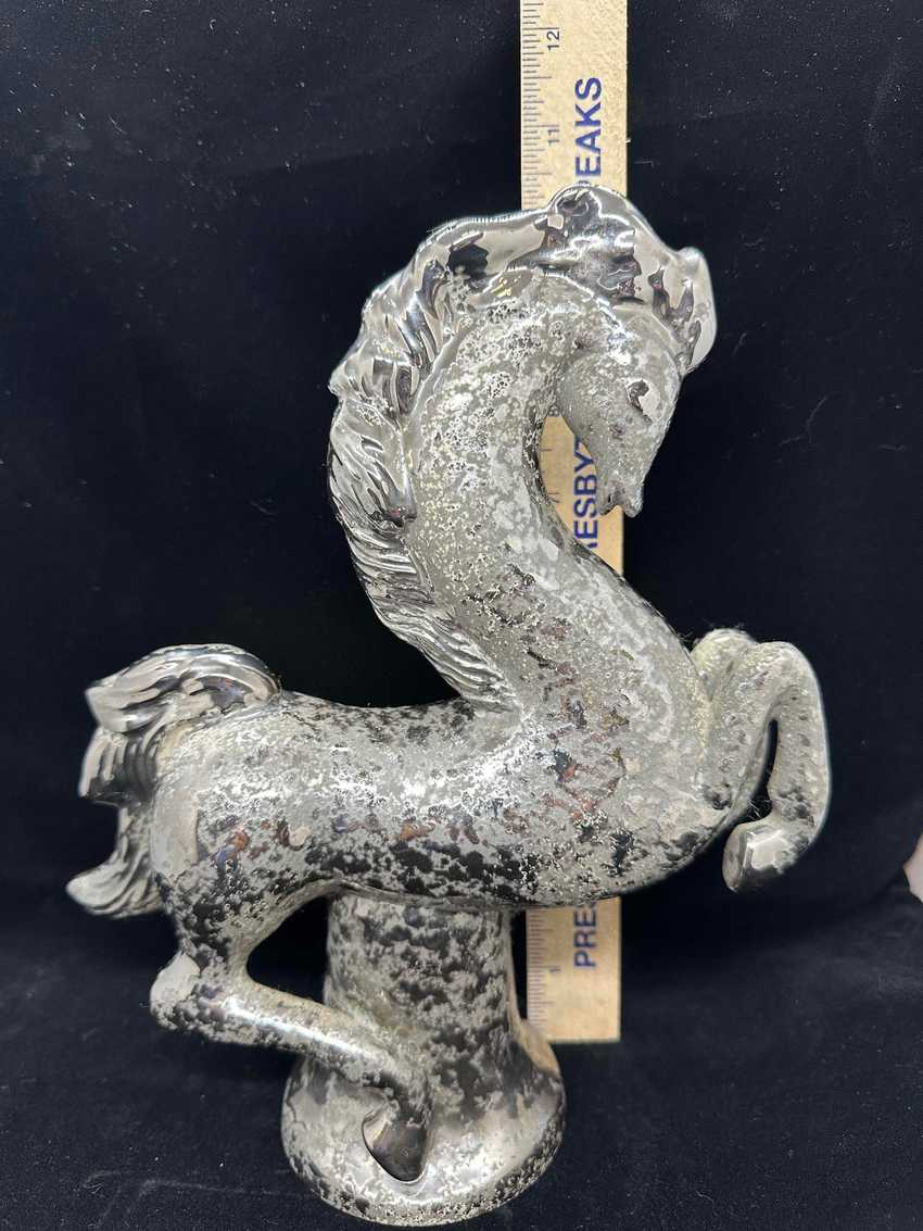 Sasha Brastoff Crushed Diamond Finish Ceramic Horse