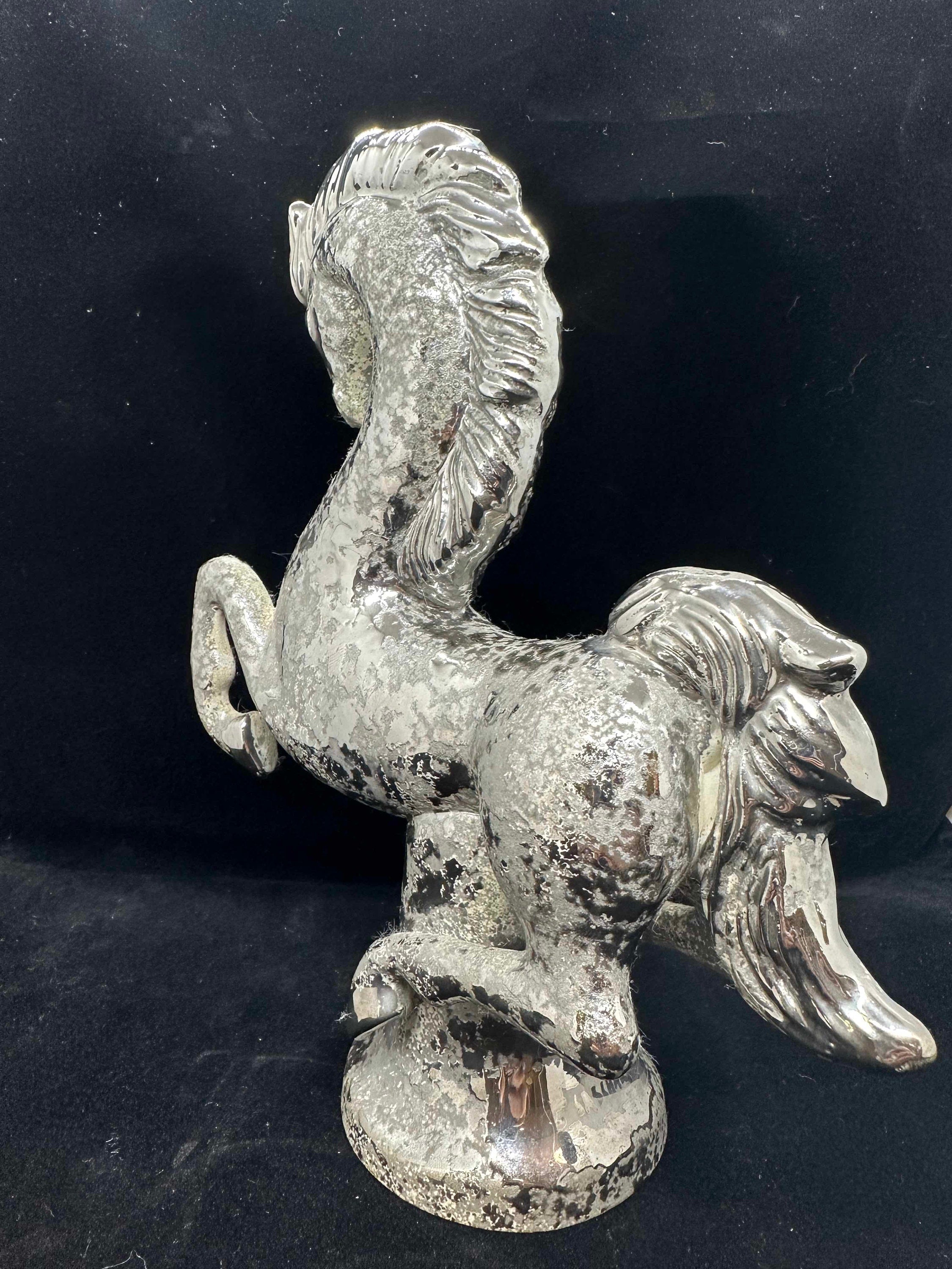 Sasha Brastoff Crushed Diamond Finish Ceramic Horse