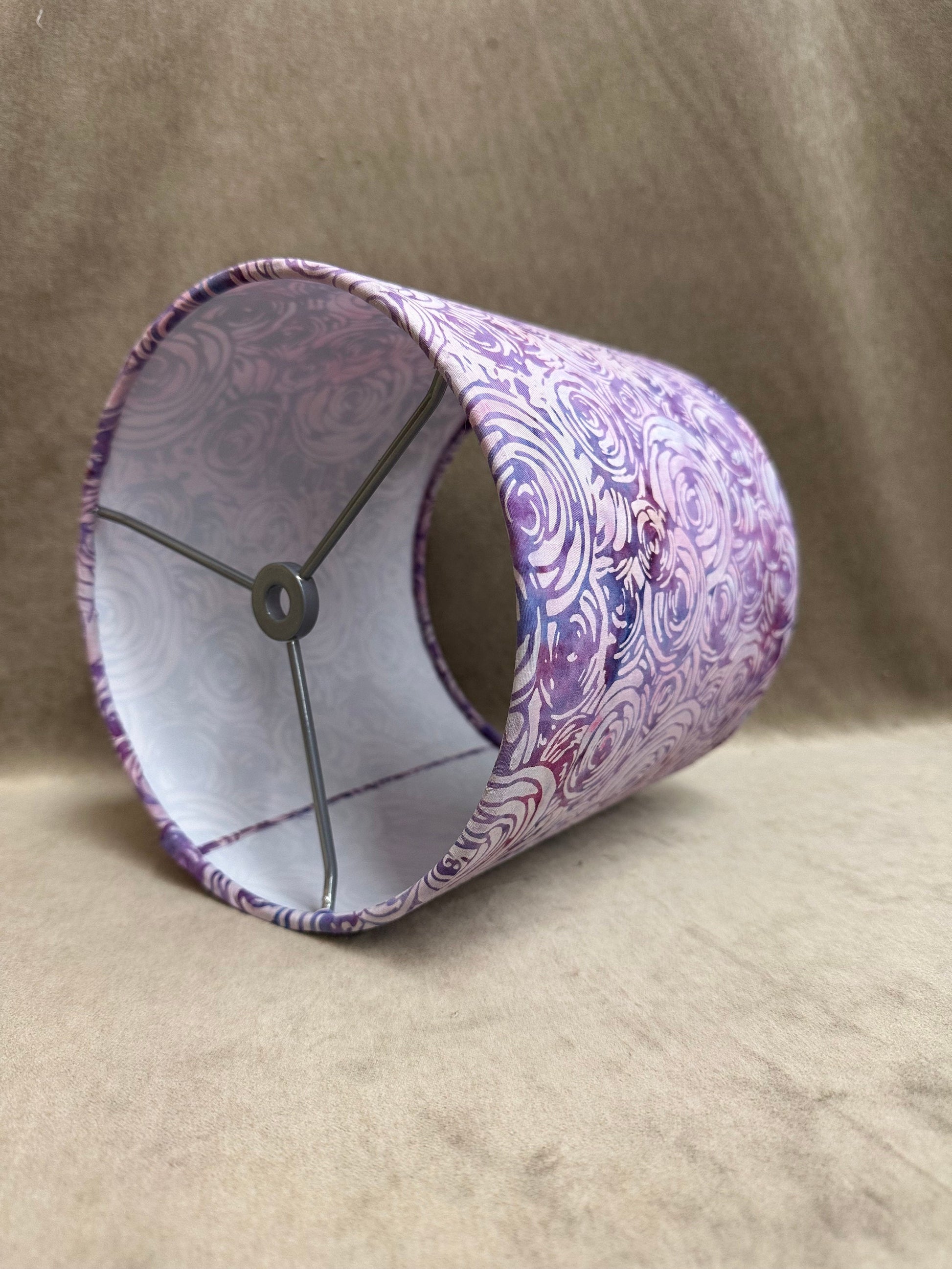 Lavender and Pink Handmade Lamp Shade