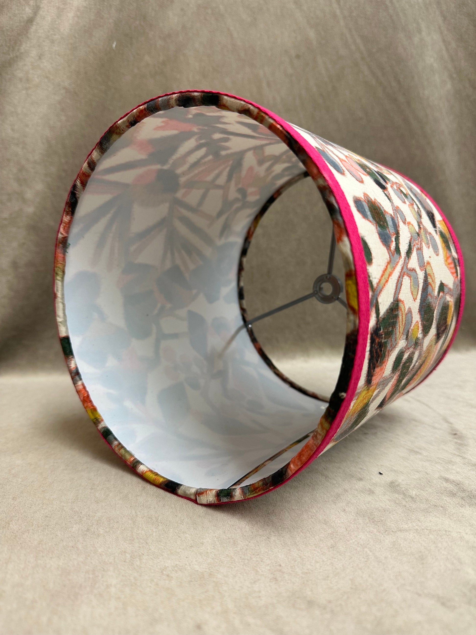 Botanical Silk Lampshade