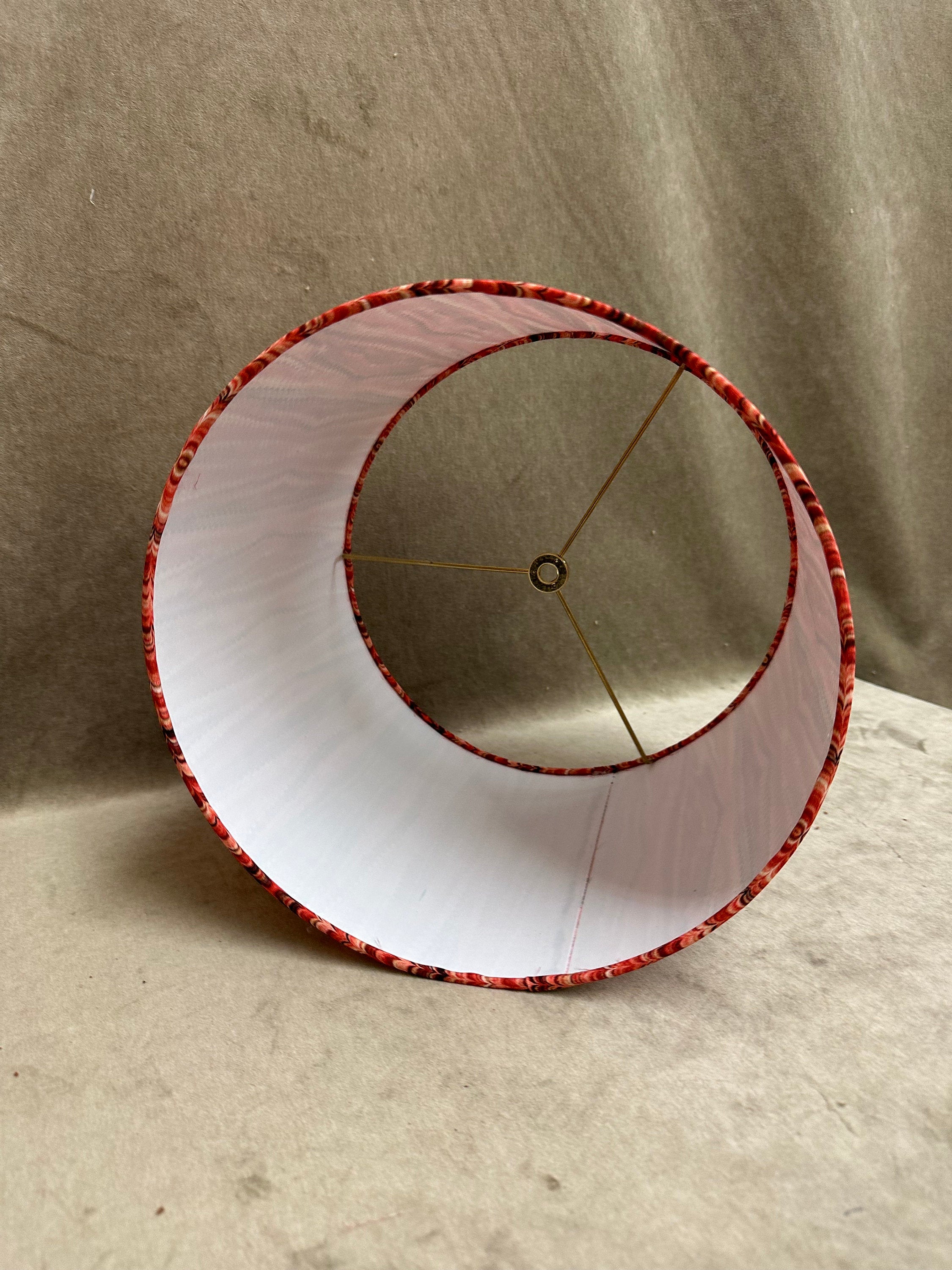 Pink Waves Lamp Shade