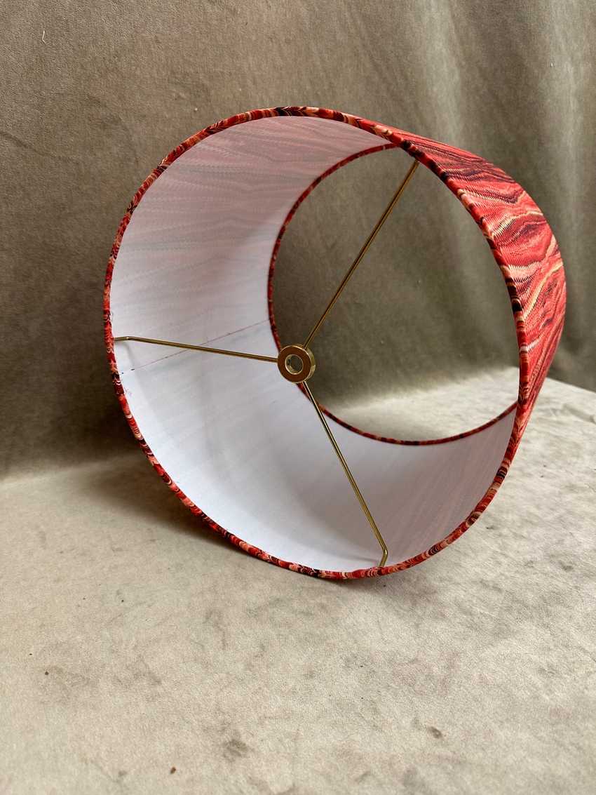 Pink Waves Lamp Shade