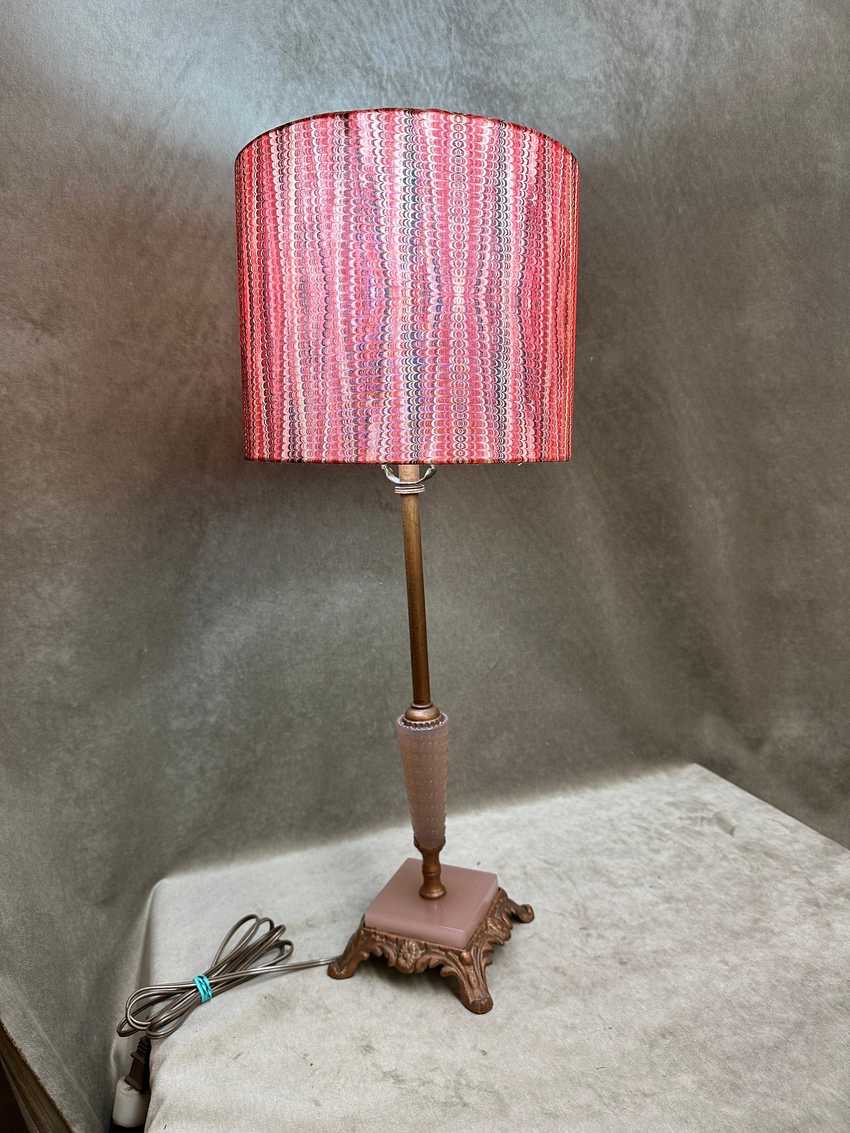 Pink Waves Lamp Shade