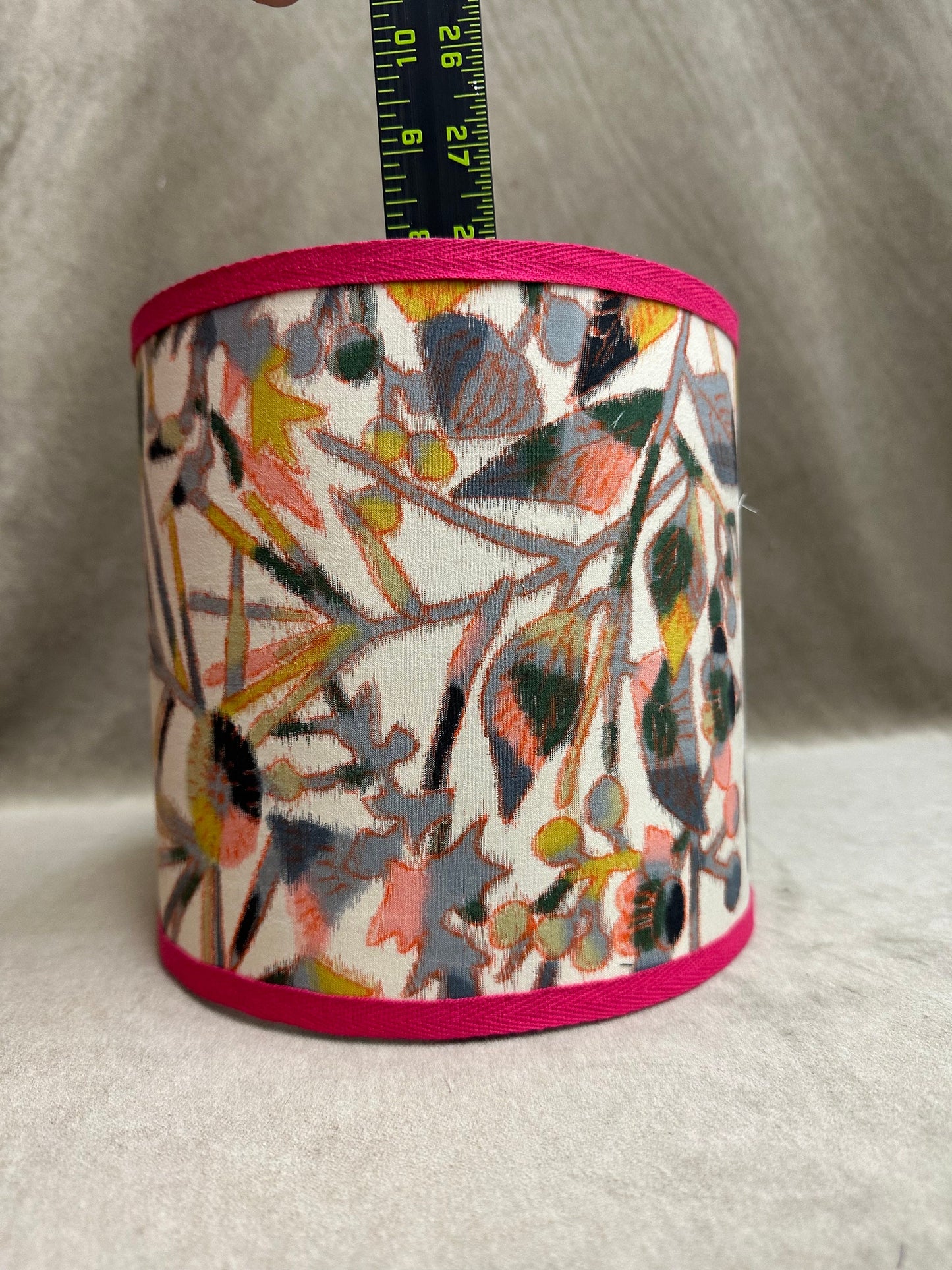 Botanical Silk Lampshade