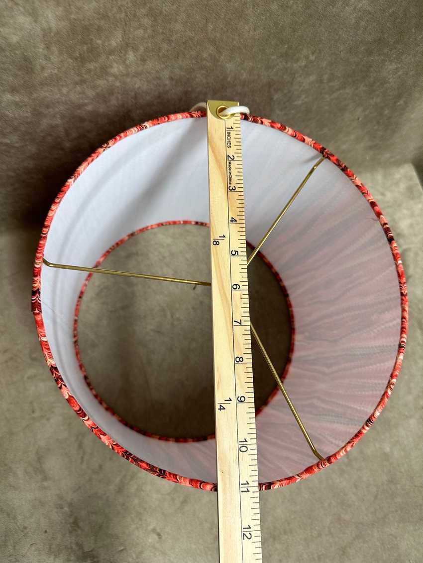Pink Waves Lamp Shade